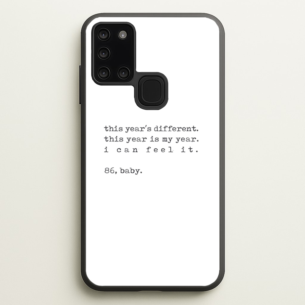 This Year's Different - Eddie Munson Stranger Phone Case