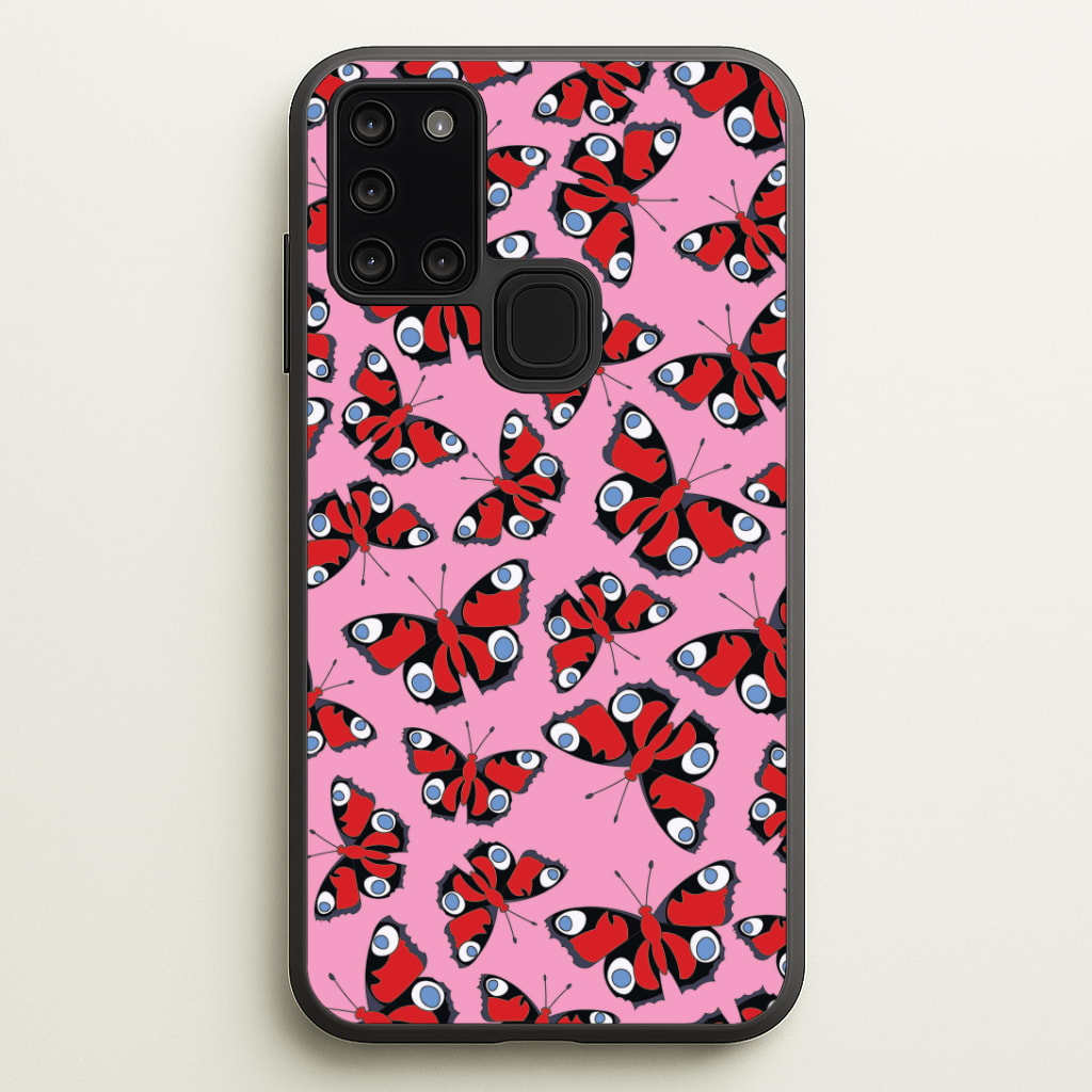 Red Butterfly - Butterfly Patterns Phone Case