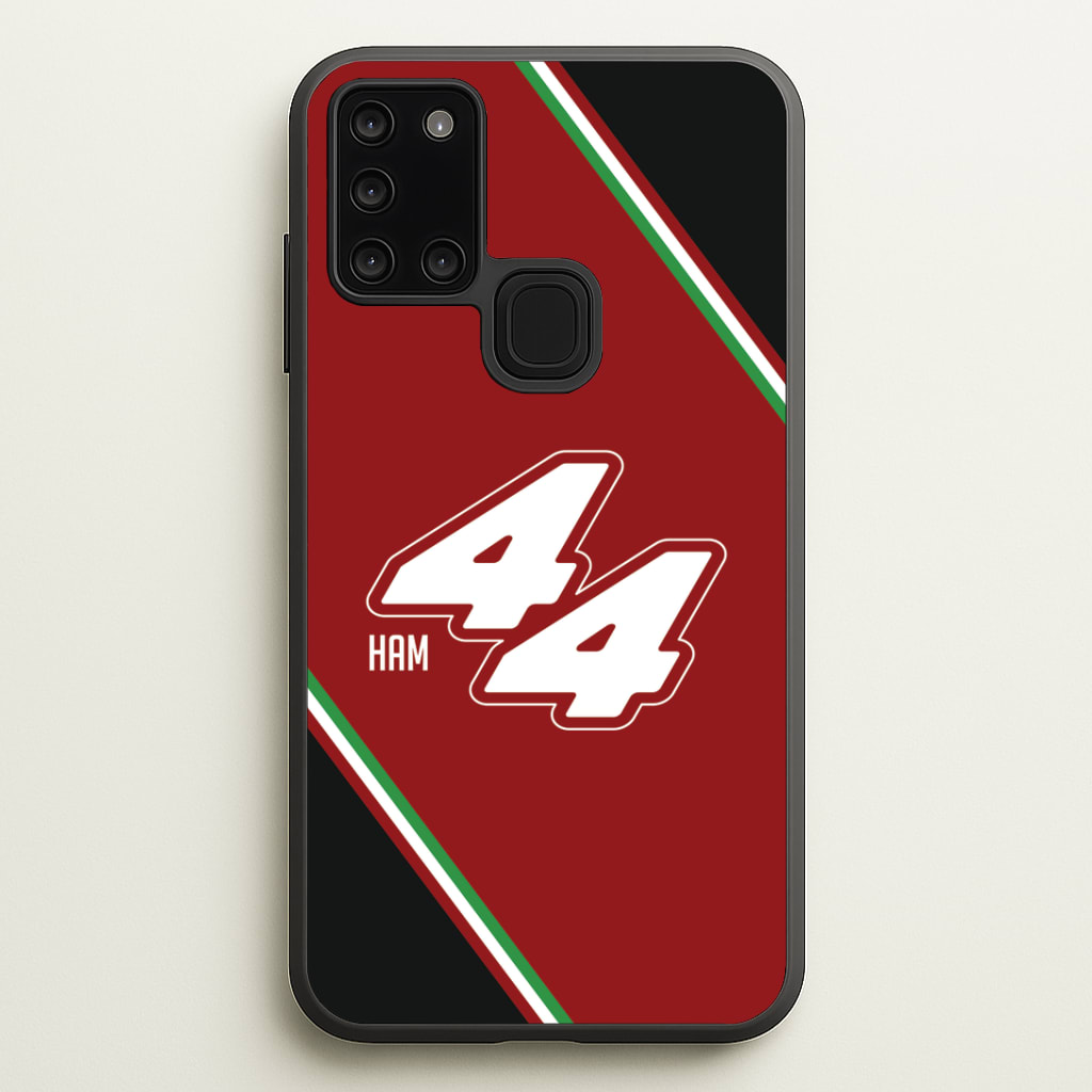 Dark Red Retro 44 Phone Case