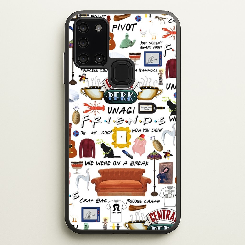 Friends Collage Phone Case - Galaxy A21s / Standard