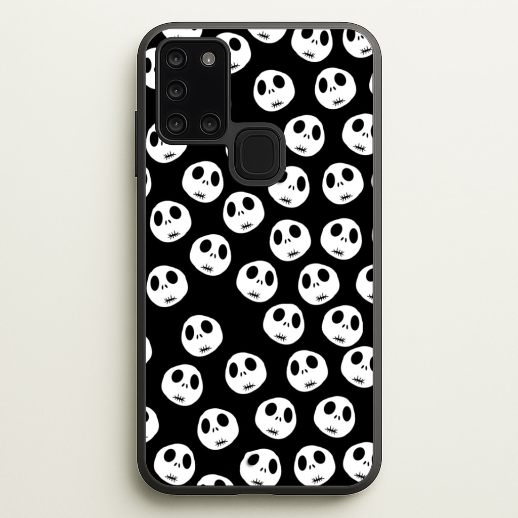 Jack Skellington Pattern - TNBC Phone Case
