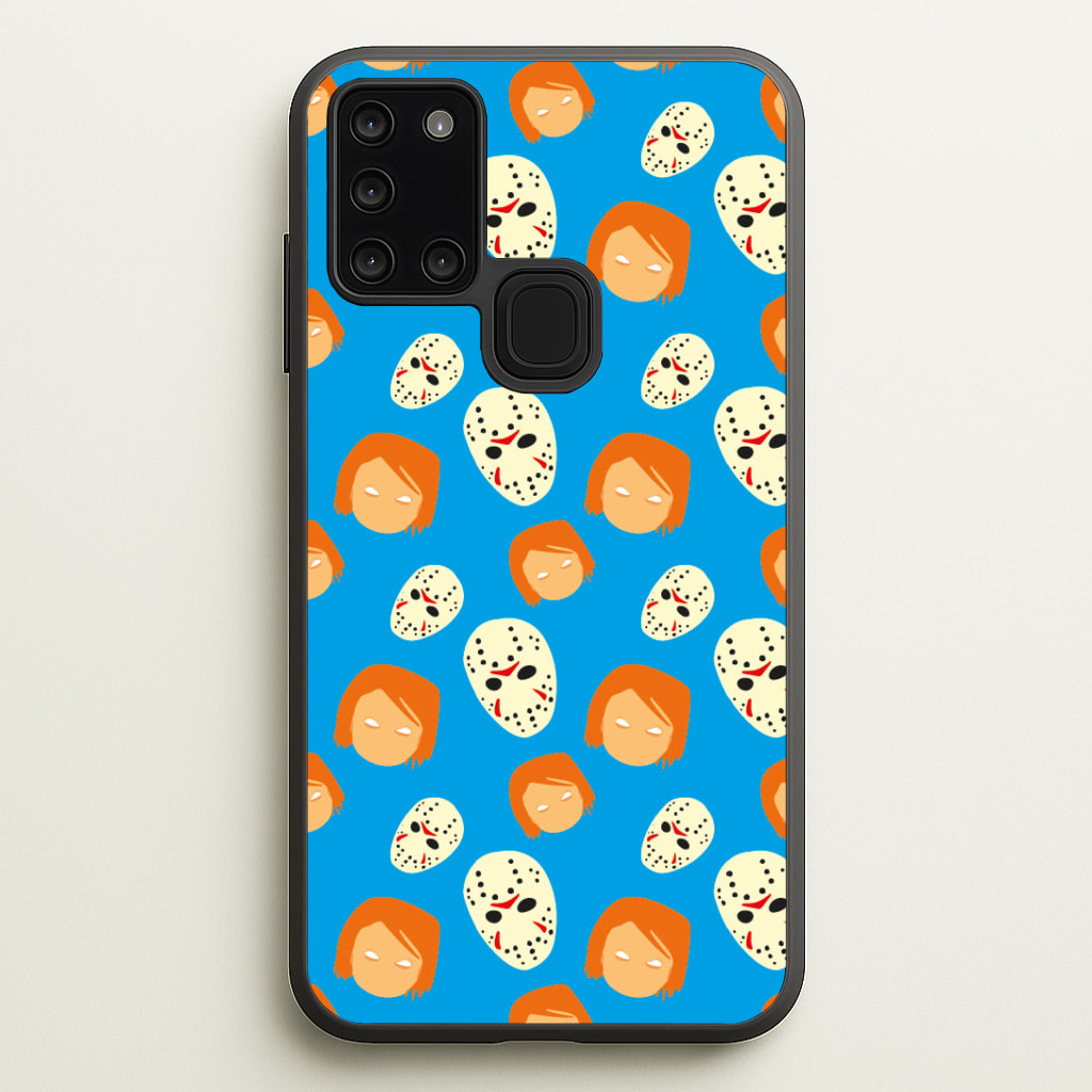 Chucky And Jason Pattern - Halloween Phone Case
