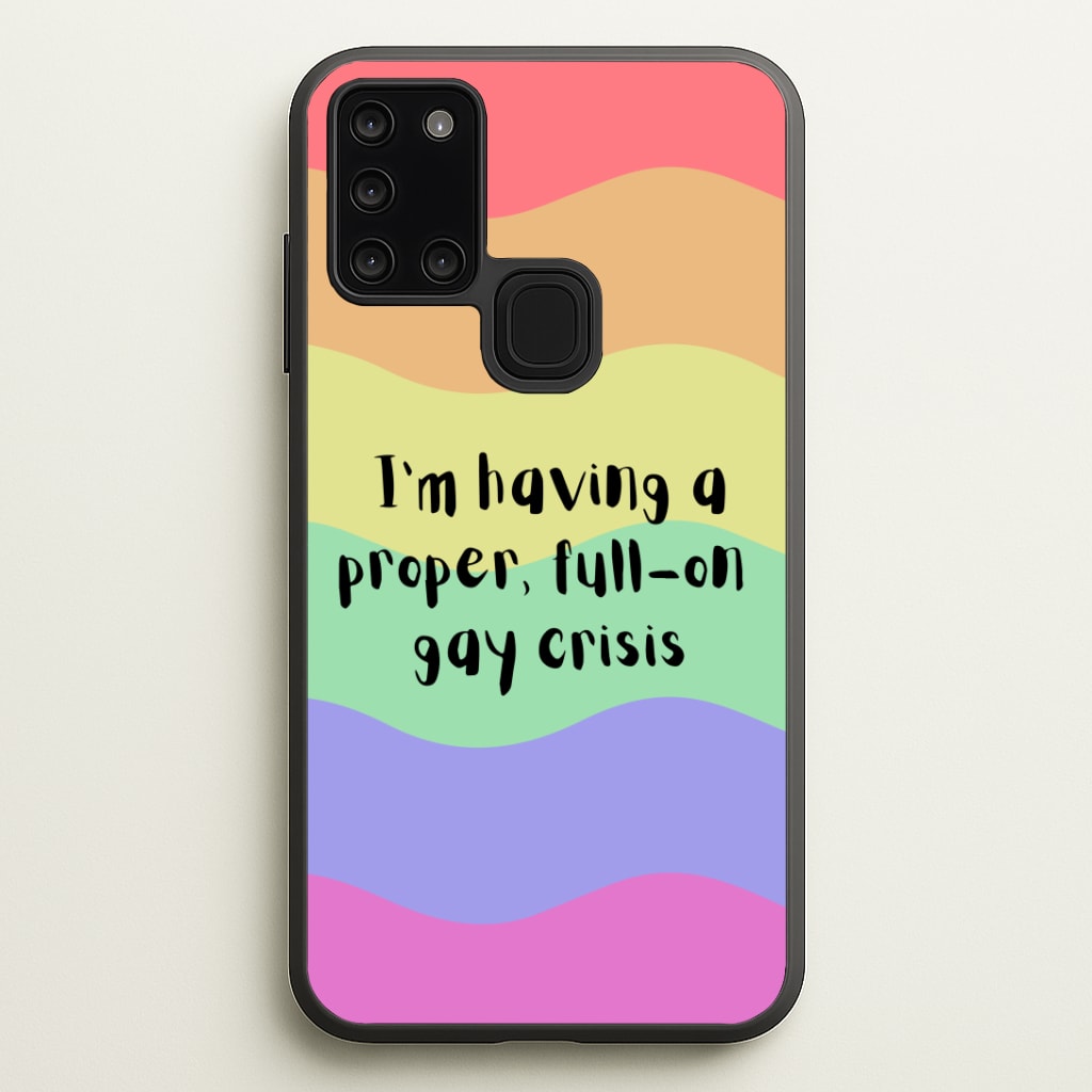 Gay Crisis - Heart TV Phone Case
