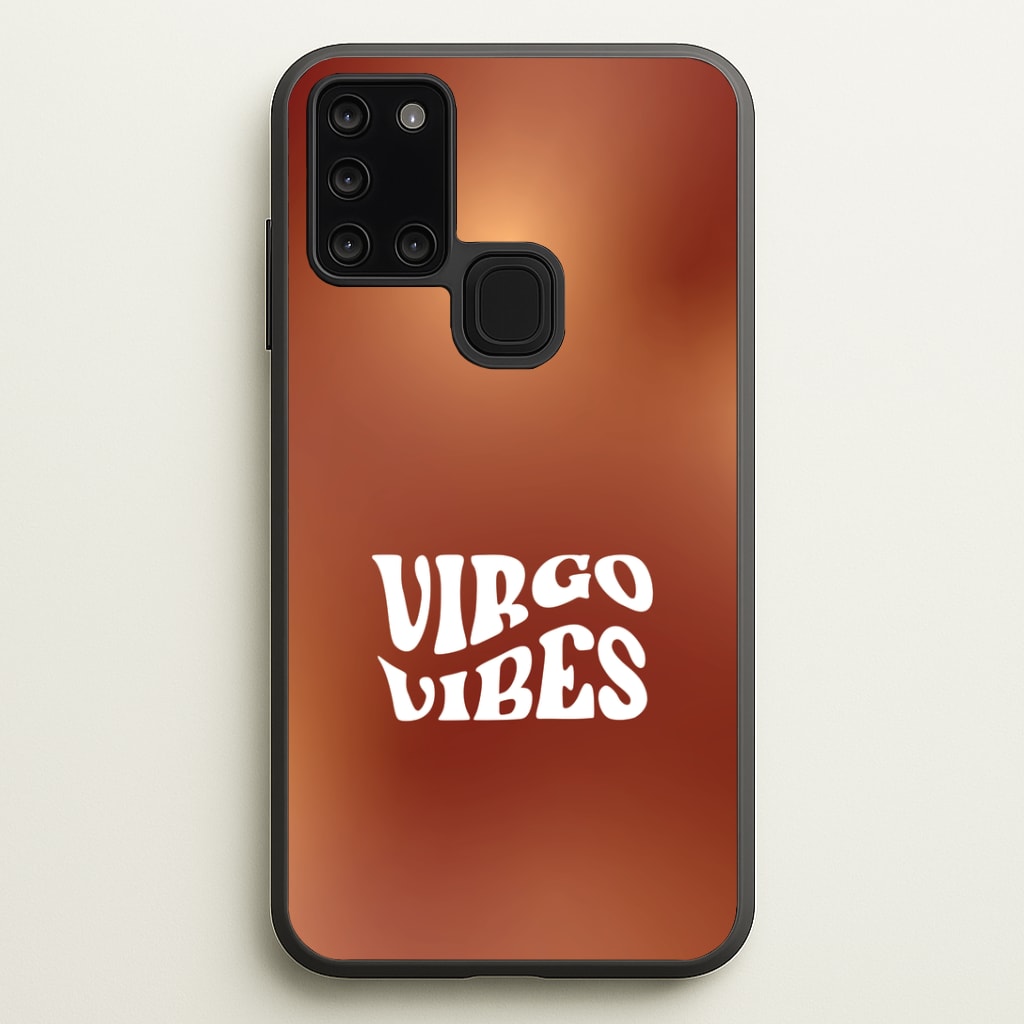 Virgo Vibes Gradient Zodiac Phone Case