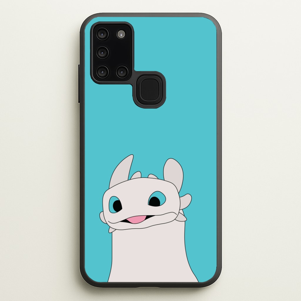 White Fury Dragon Phone Case