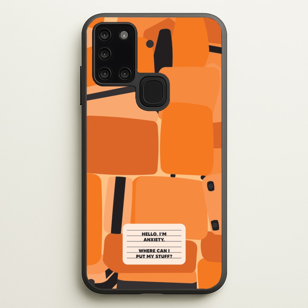 Hello I'm Anxiety - Inside Out Phone Case