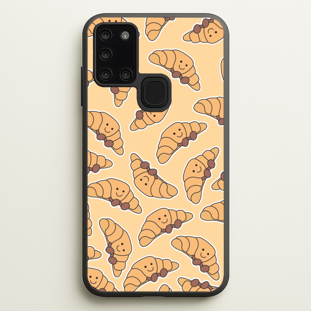 Croissant - Plushy Phone Case - Galaxy A21s / Standard