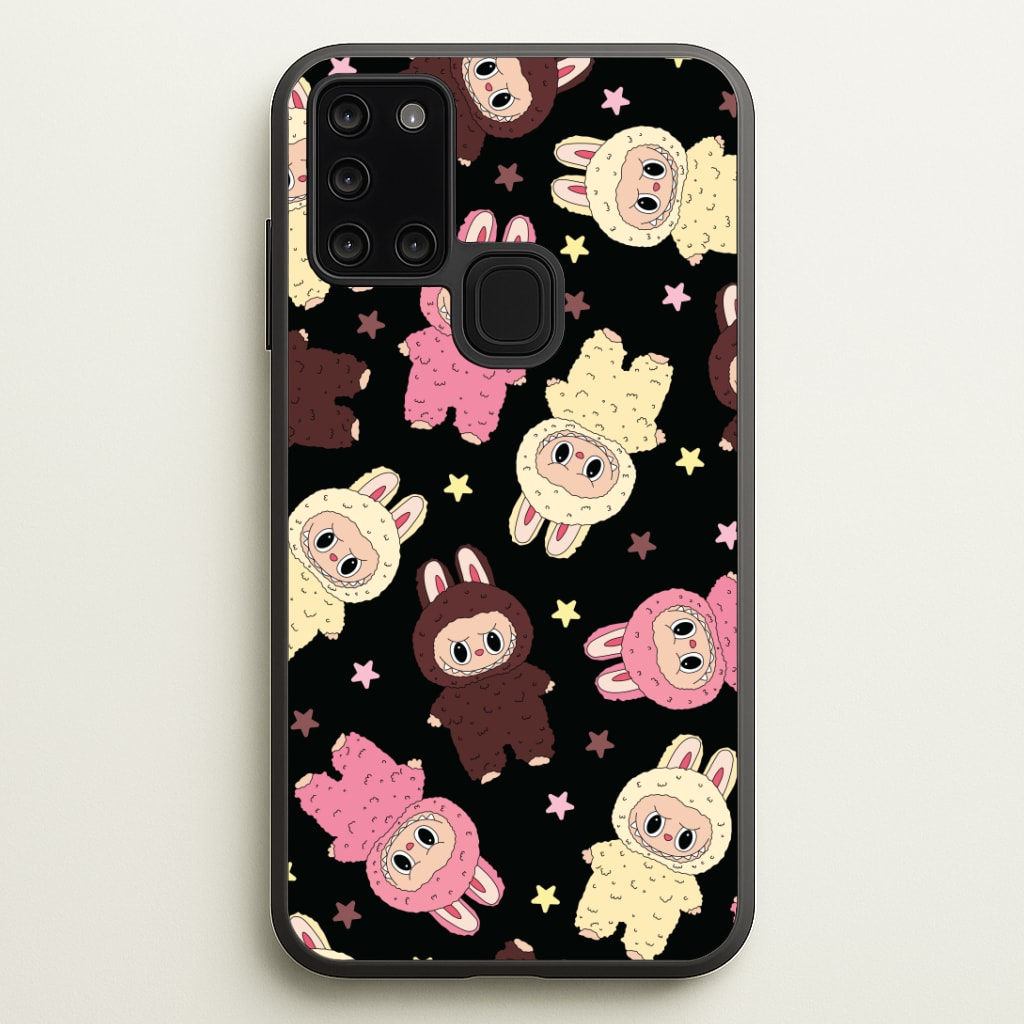Cute Monsters And Stars Pattern Phone Case