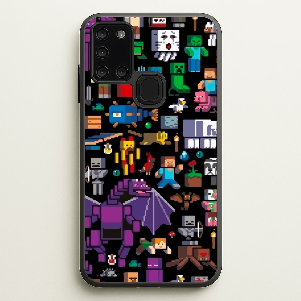 Mining Collage Phone Case - Galaxy A21s / Standard
