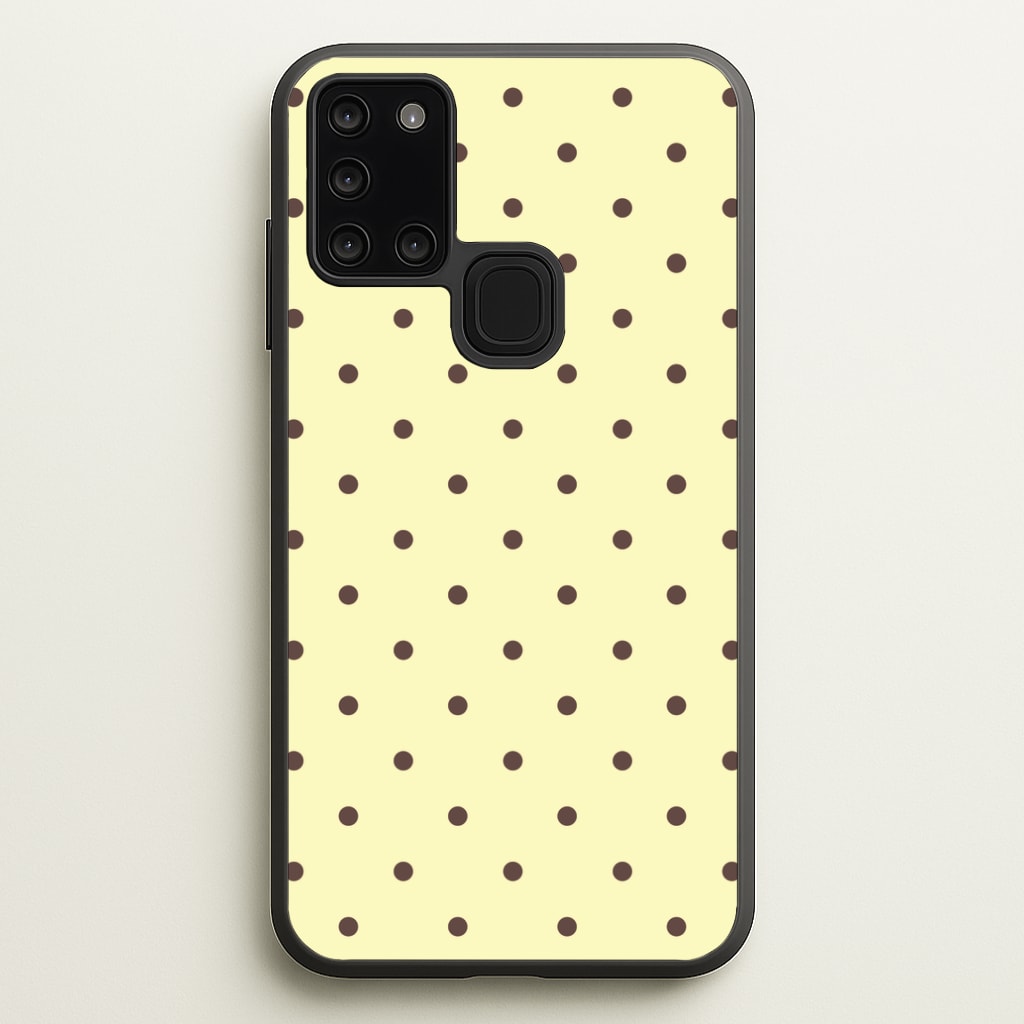 Vanilla & Chocolate Polka Dots Phone Case