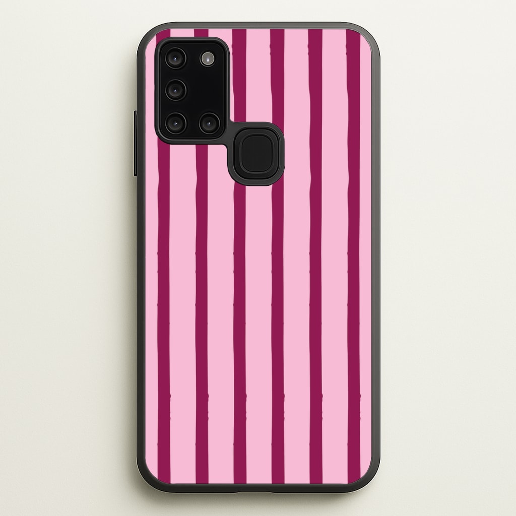 Strawberry Stripes  Phone Case