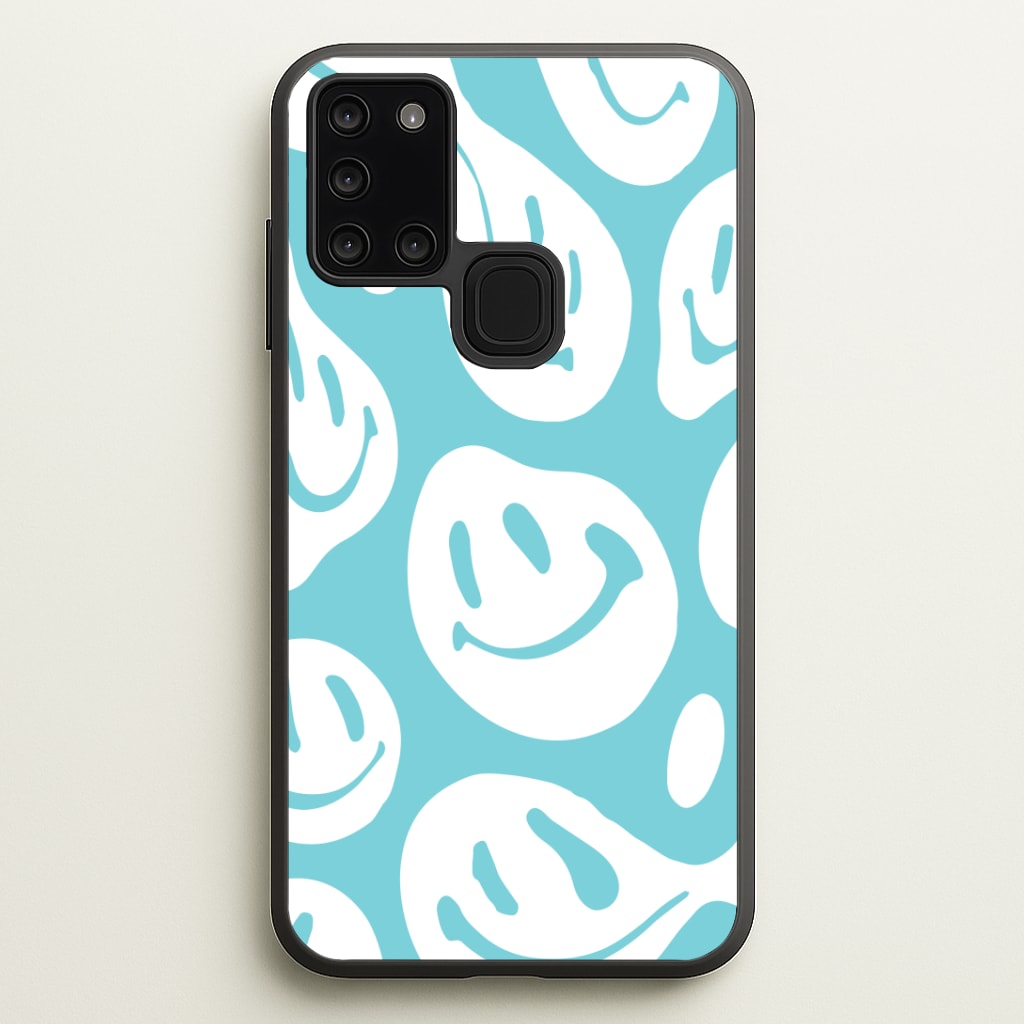 Trippn Smiley - Blue Phone Case