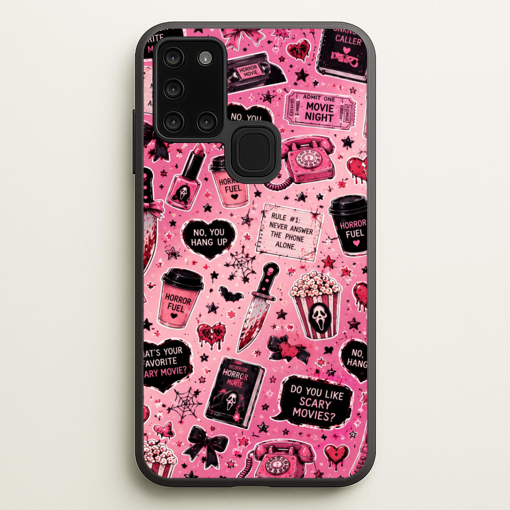 Horror Movie Pink Pattern Phone Case