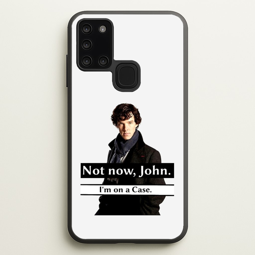I'm on a Case Holmes Pun Phone Case