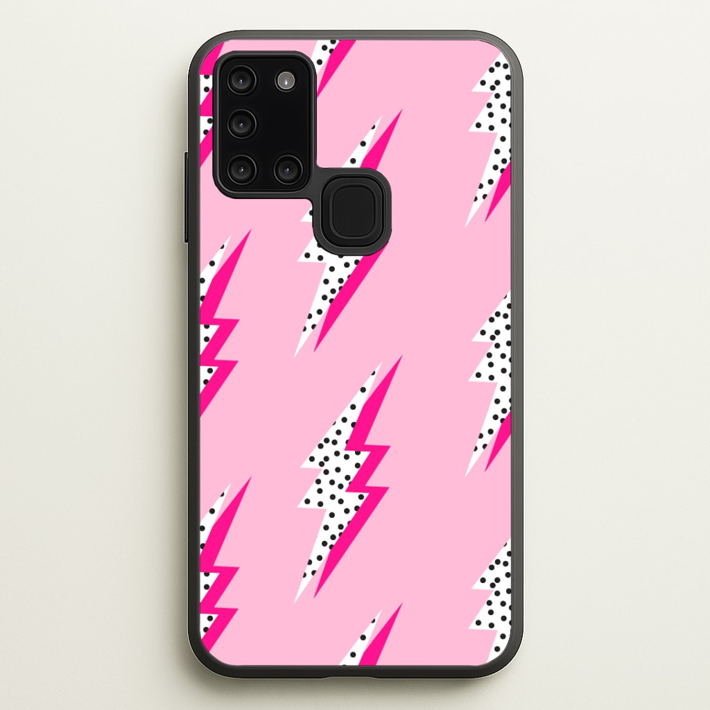 Lightning Bolt Phone Case - Galaxy A21s / Standard