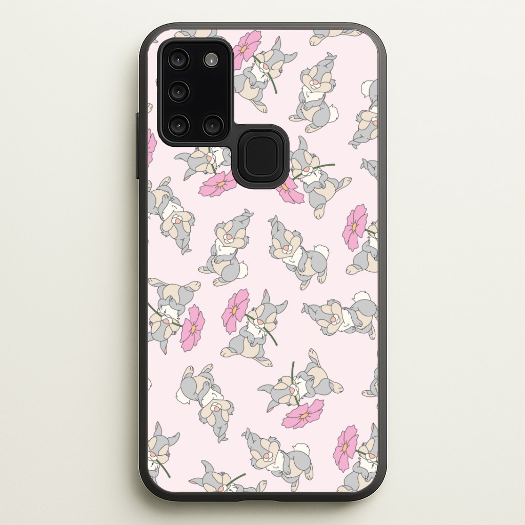 Cute bunny And Flowers Pattern Phone Case