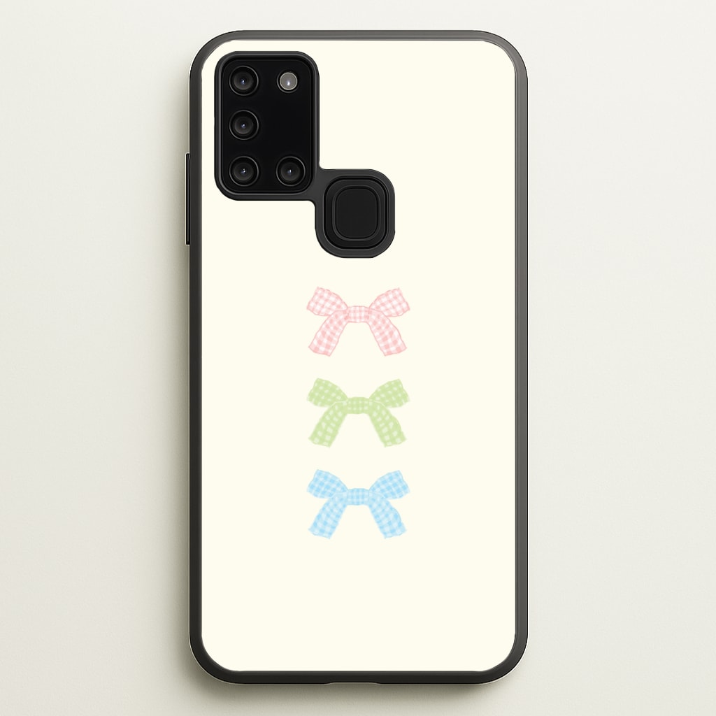 Gingham Tiered Ties Phone Case