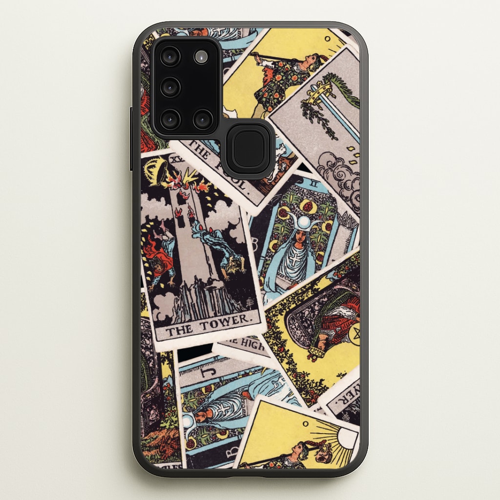 Tarot Cards Collage Pattern Phone Case