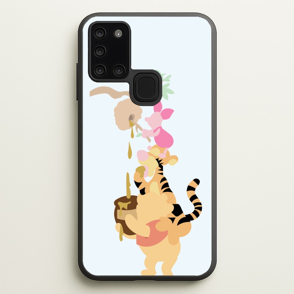 Bouncing Tiger , Piglet , Yellow Bear Phone Case