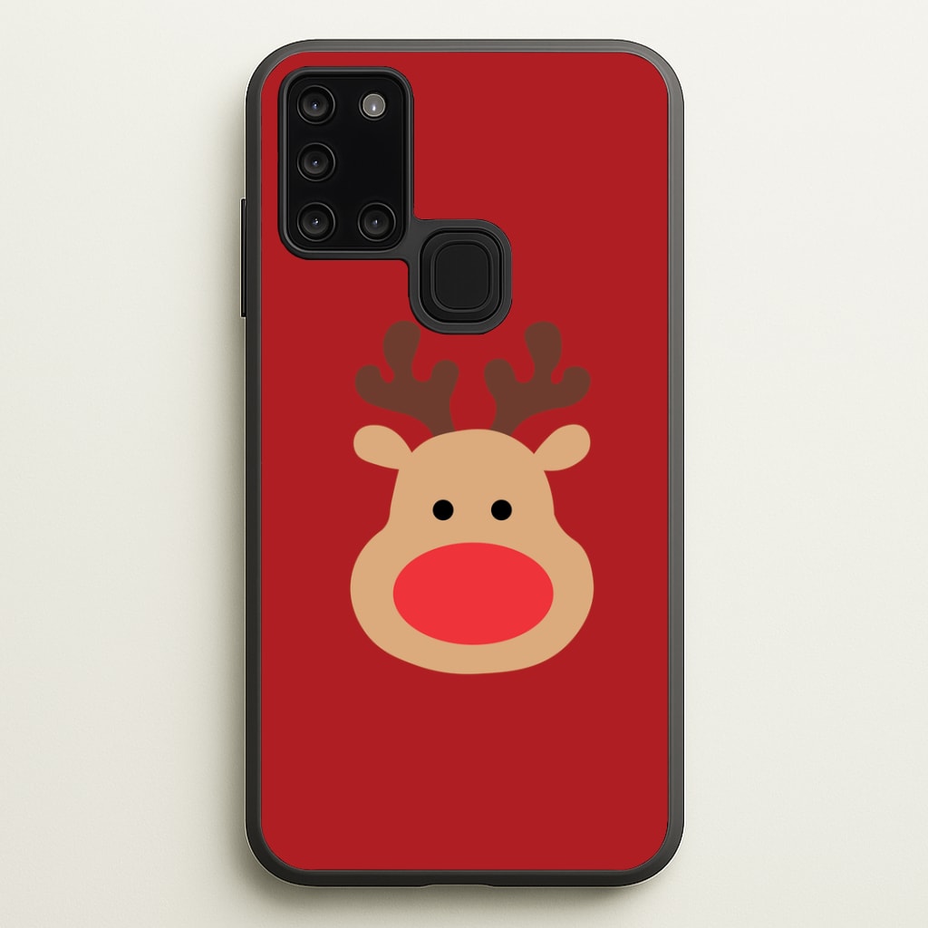 Rudolph Face - Christmas Phone Case