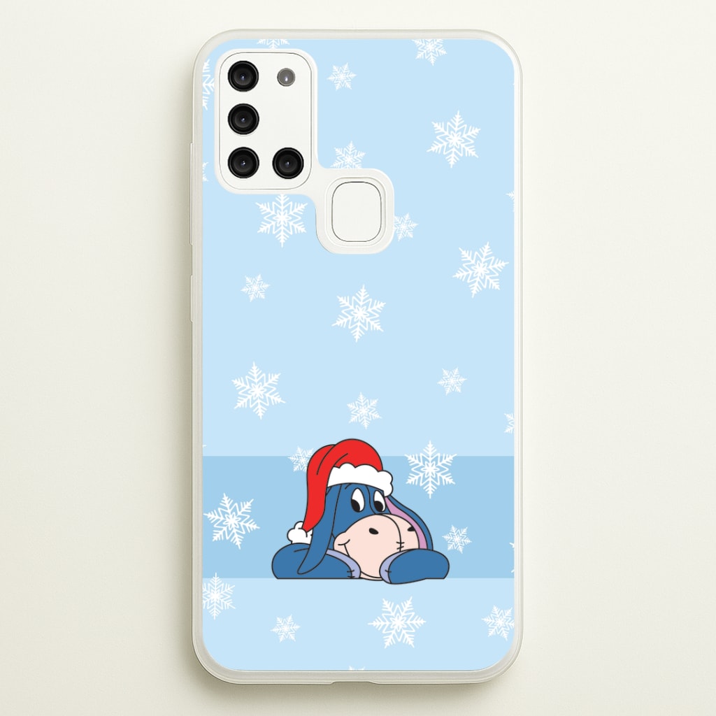 Cartoon Donkey Snowflakes Phone Case