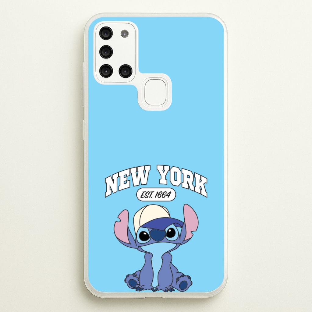 New York Blue Alien Phone Case