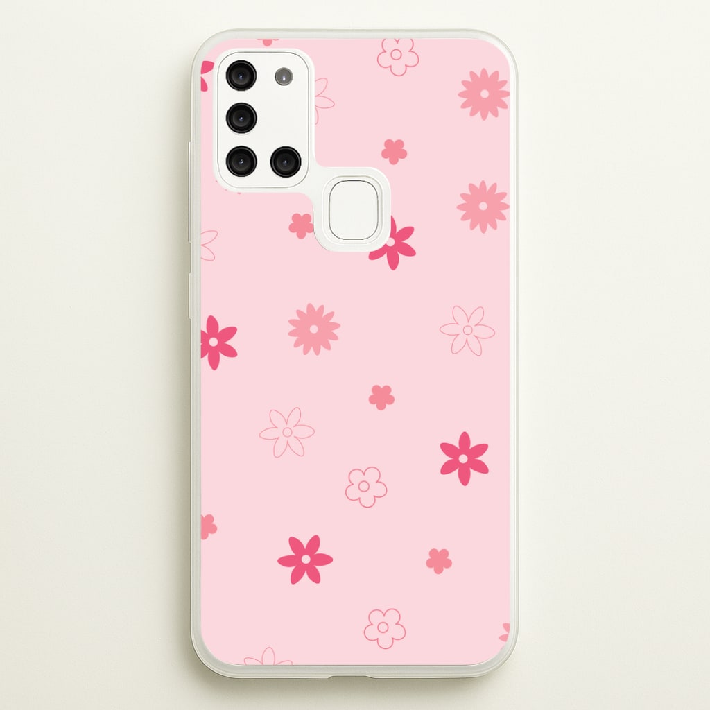 Flower Types Pattern Pink Phone Case