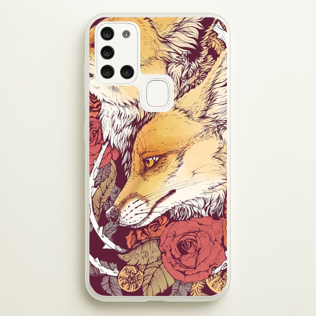 Red Fox Bloom Phone Case