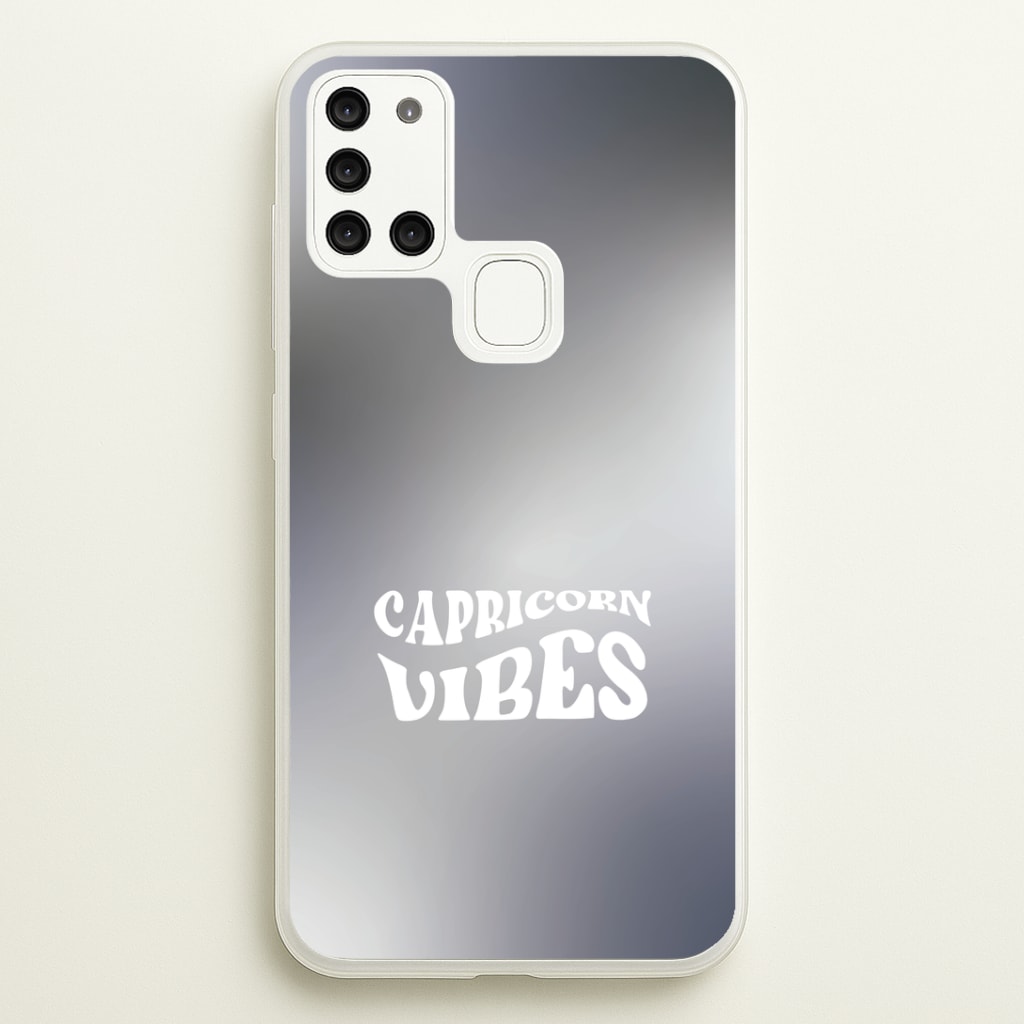 Capricorn Vibes Gradient Zodiac Phone Case