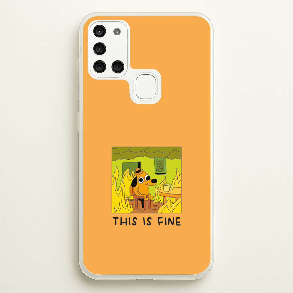 This Is Fine - Memes Phone Case