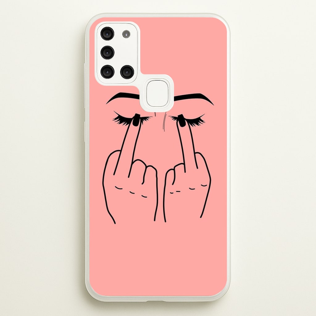 Middle Finger Eyes Phone Case