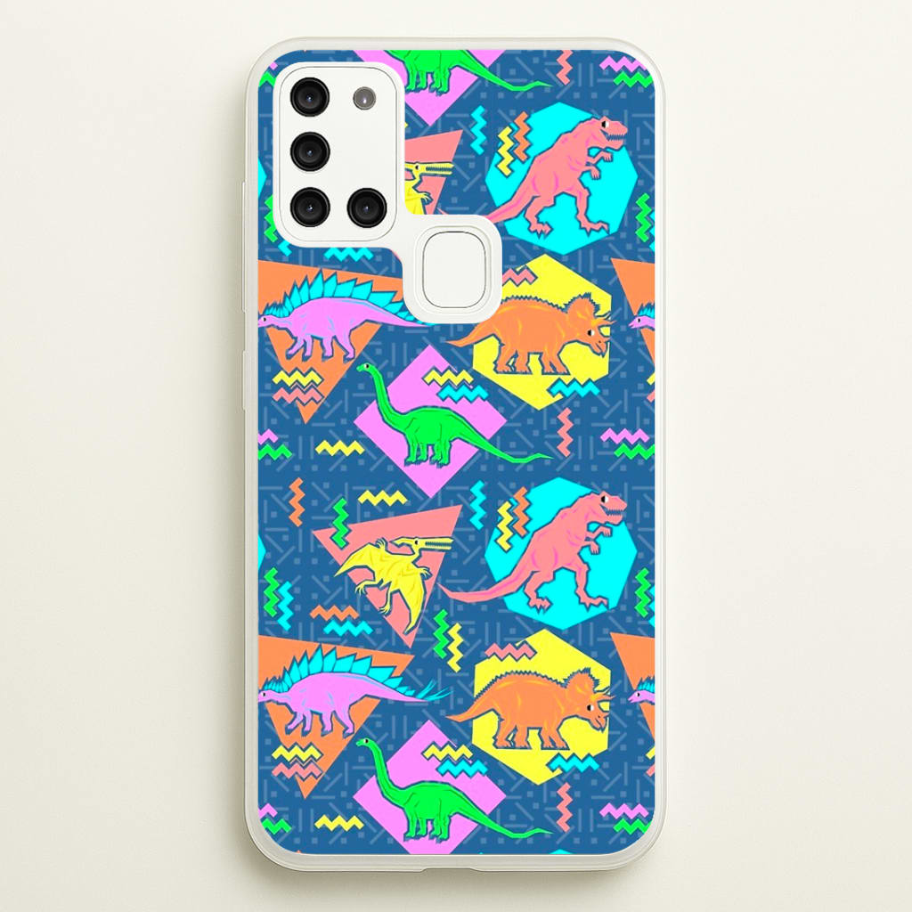 Nineties Dinosaurs Pattern Phone Case