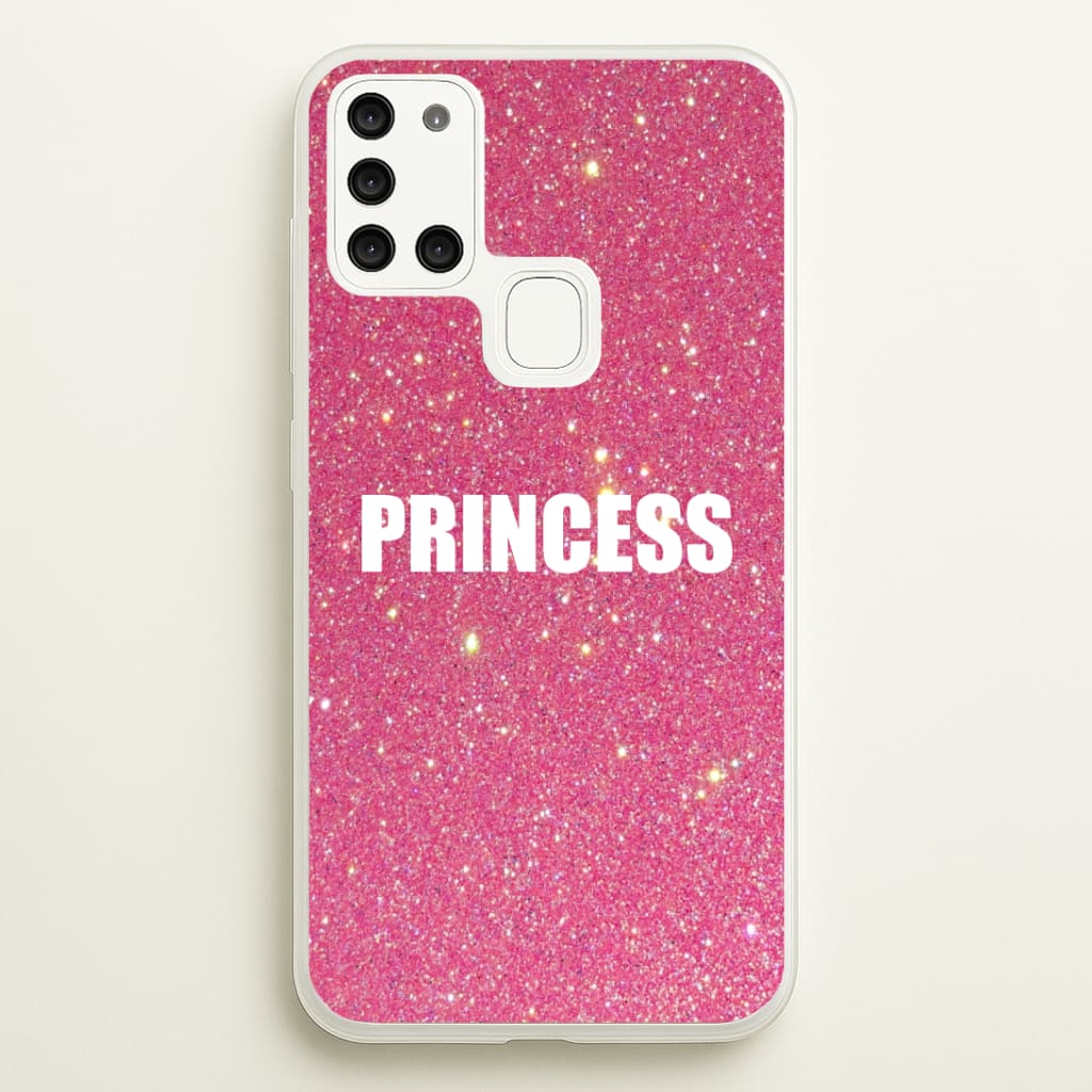 Glittery Pink Princess Phone Case