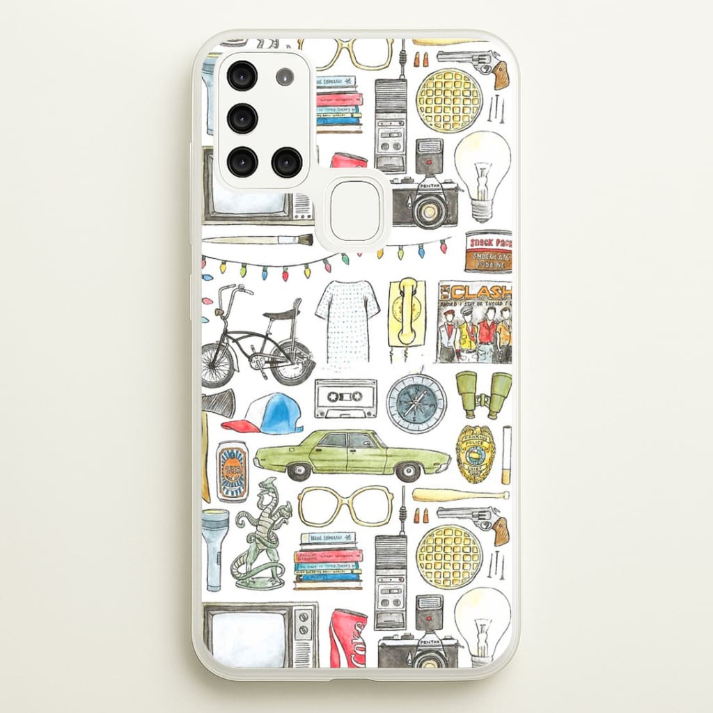 Stranger Objects Illustration Phone Case