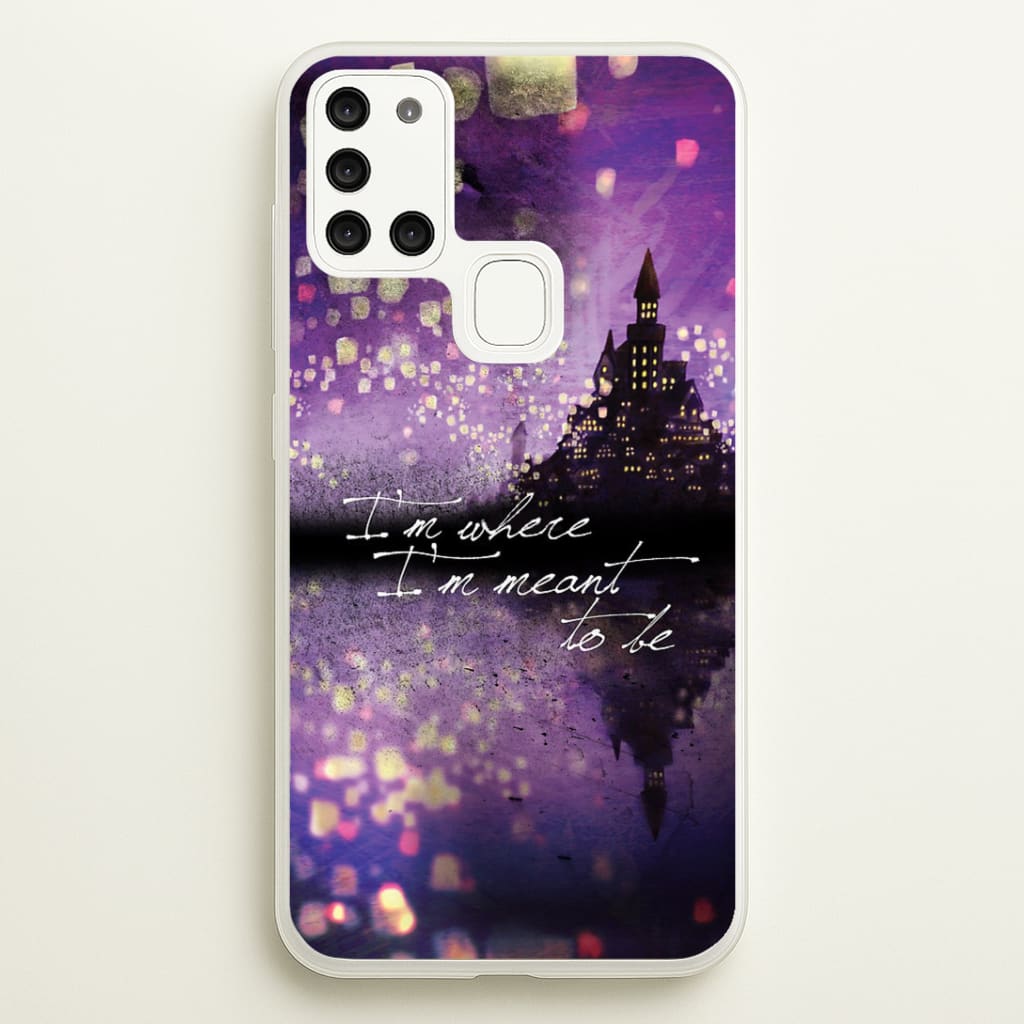 I'm Where I'm Meant To Be Tangled Phone Case