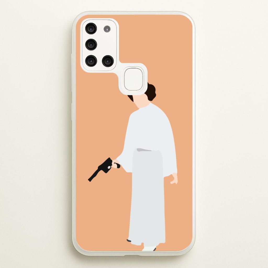 Leia Faceless With Gun Phone Case