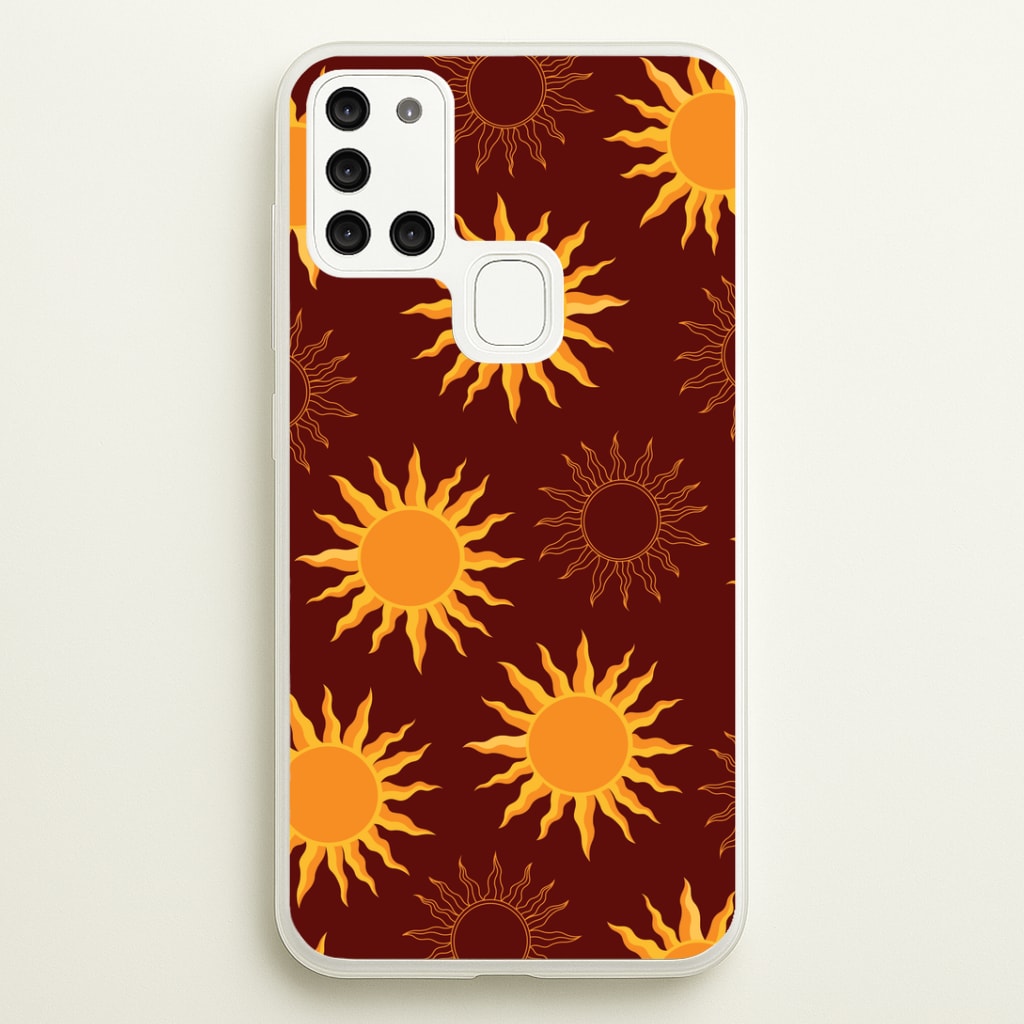 Vintage Sun Pattern Phone Case