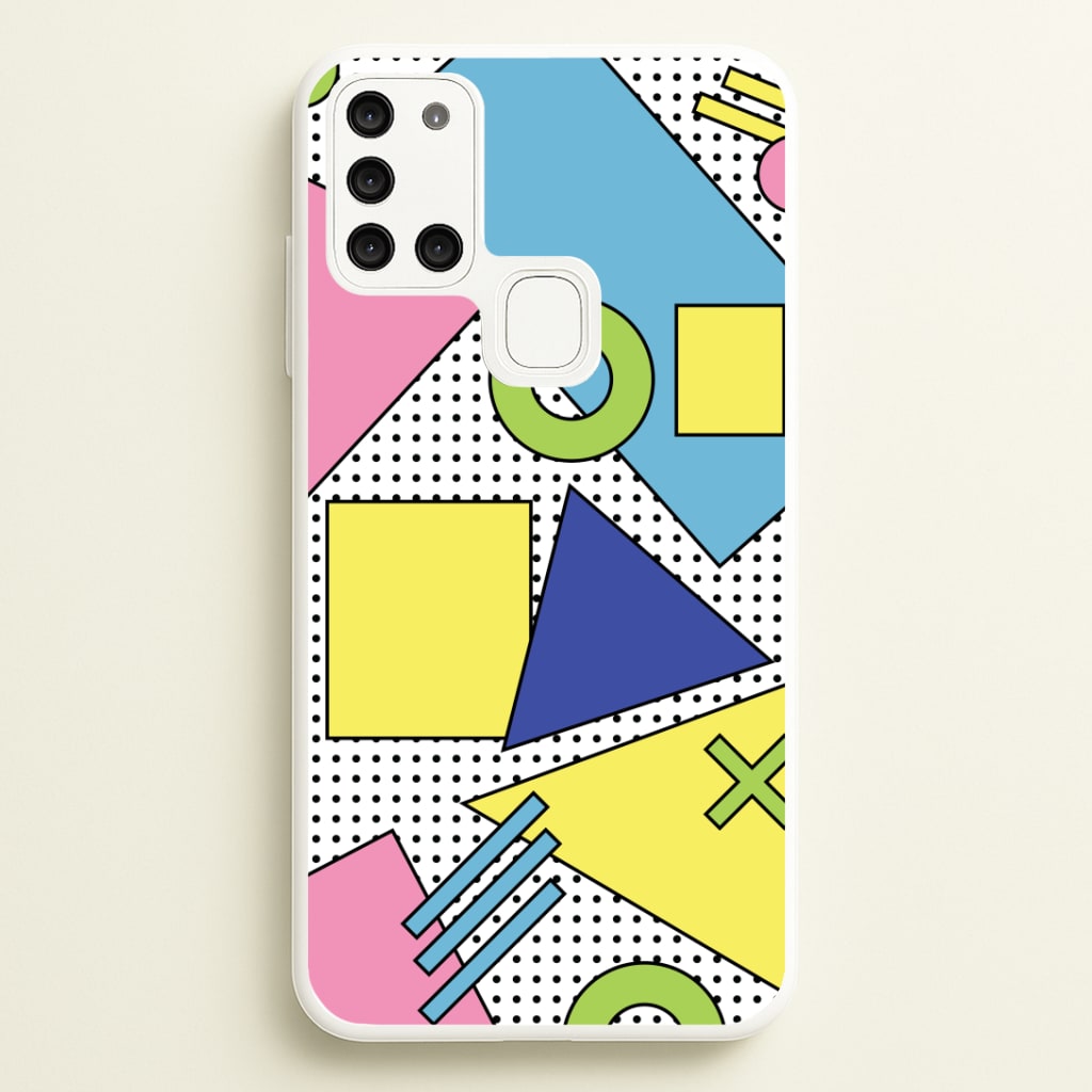 Geometric Abstract Shapes Pattern Phone Case