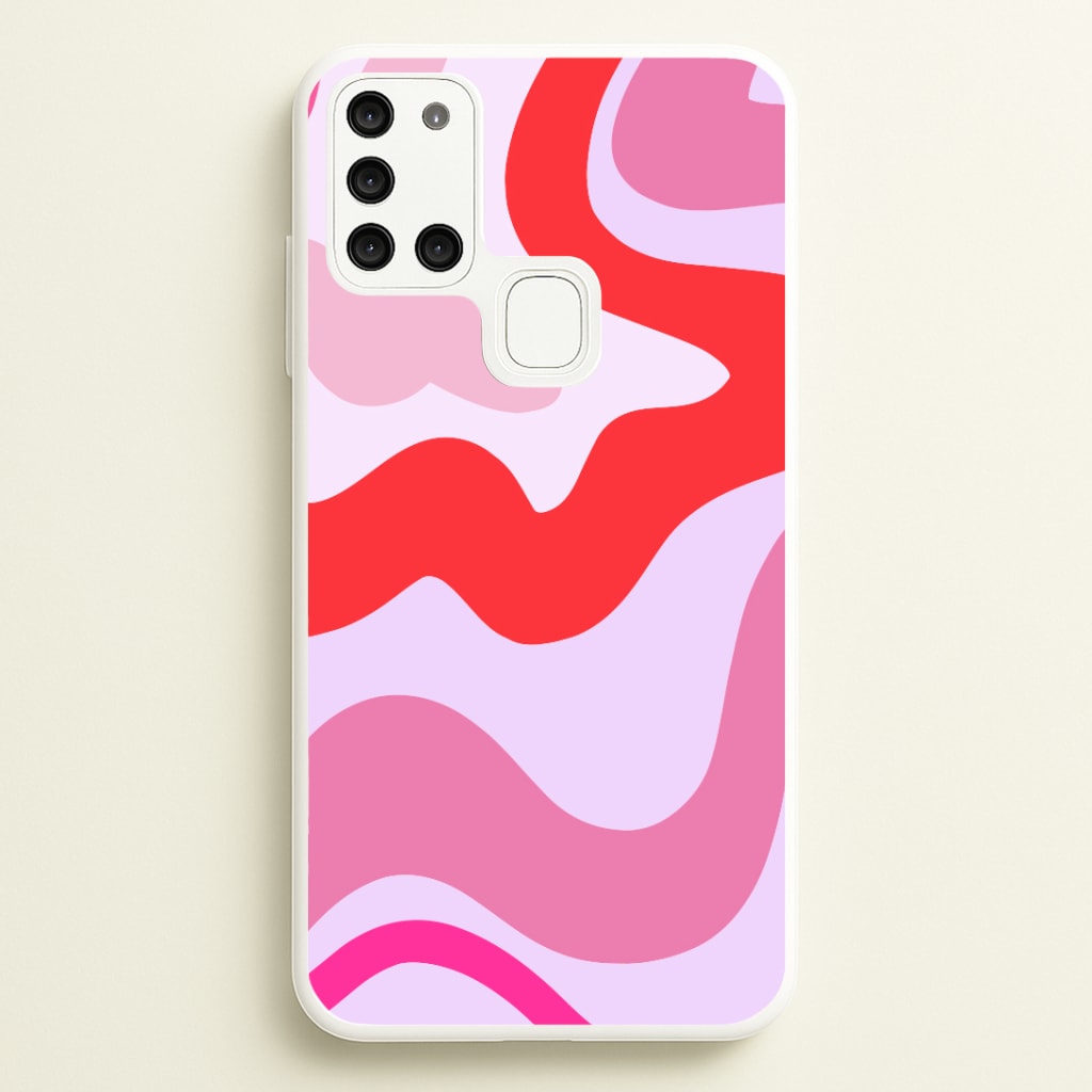 Purple & Pink Abstract Phone Case