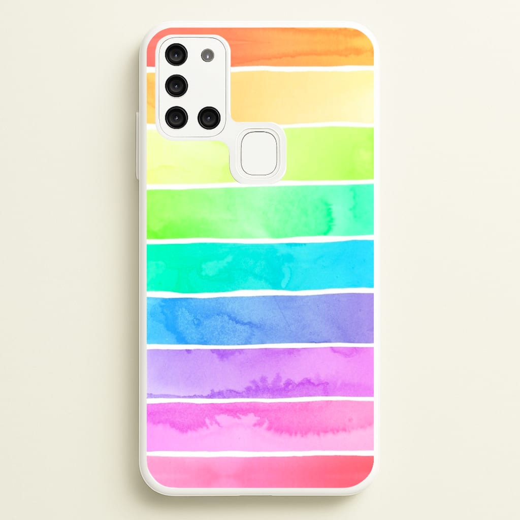 Summer Rainbow Stripes Phone Case