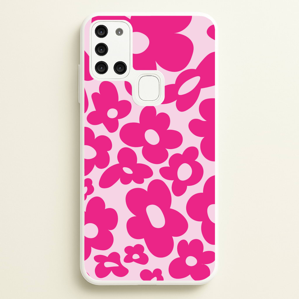Pink Flowers - Trippy Patterns Phone Case