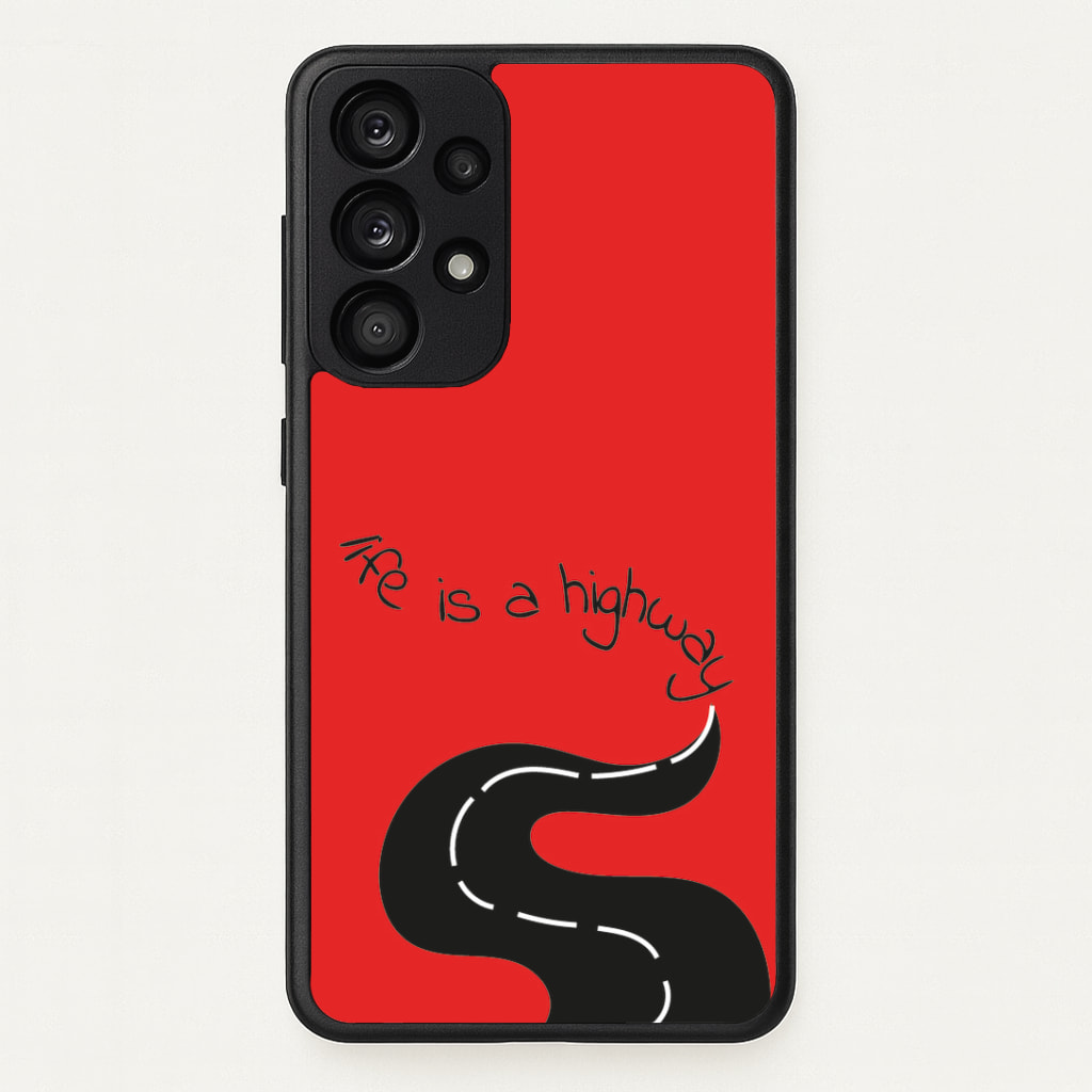 Life Is A Highway - Cars Phone Case