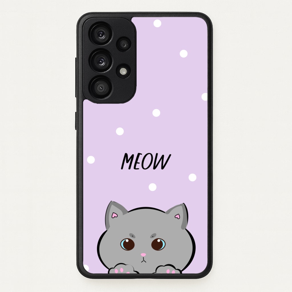 Grey Kitty - Cats Phone Case