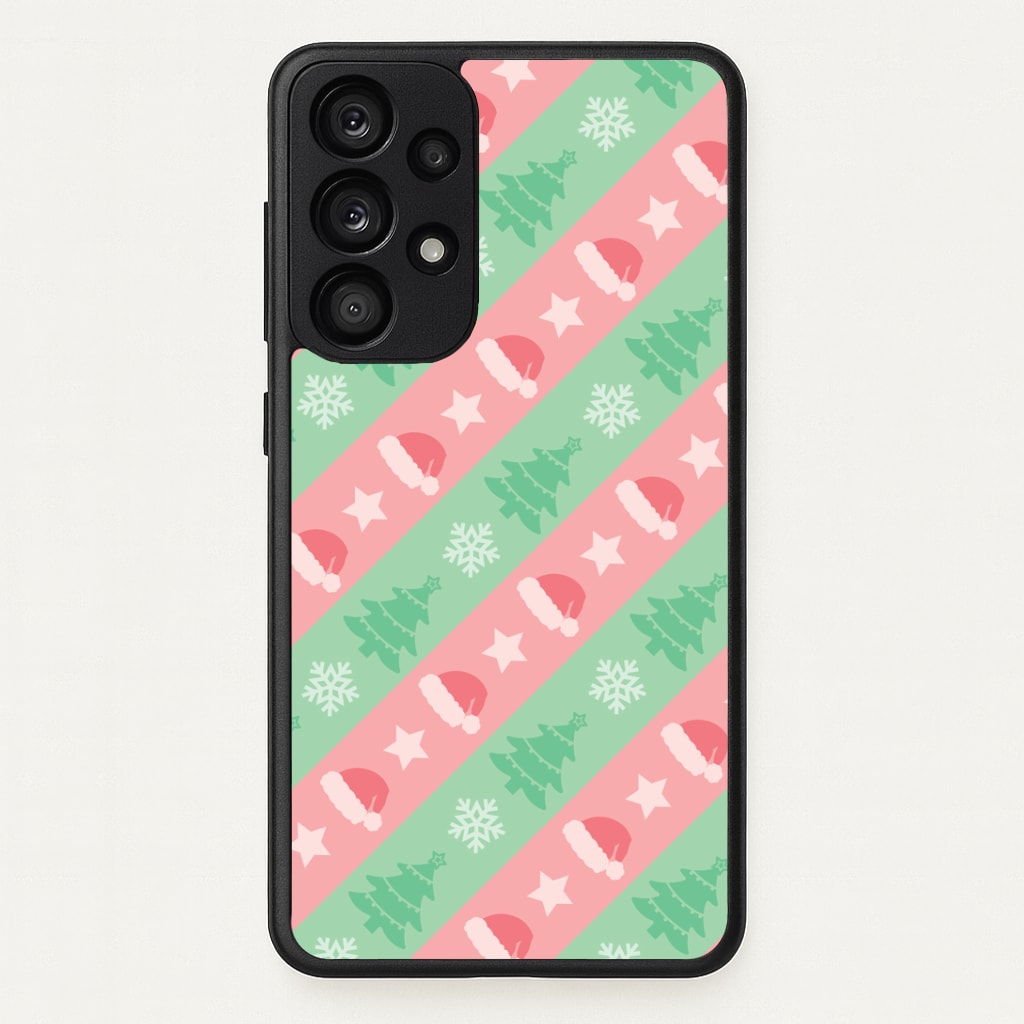 Hats And Trees Pattern Phone Case