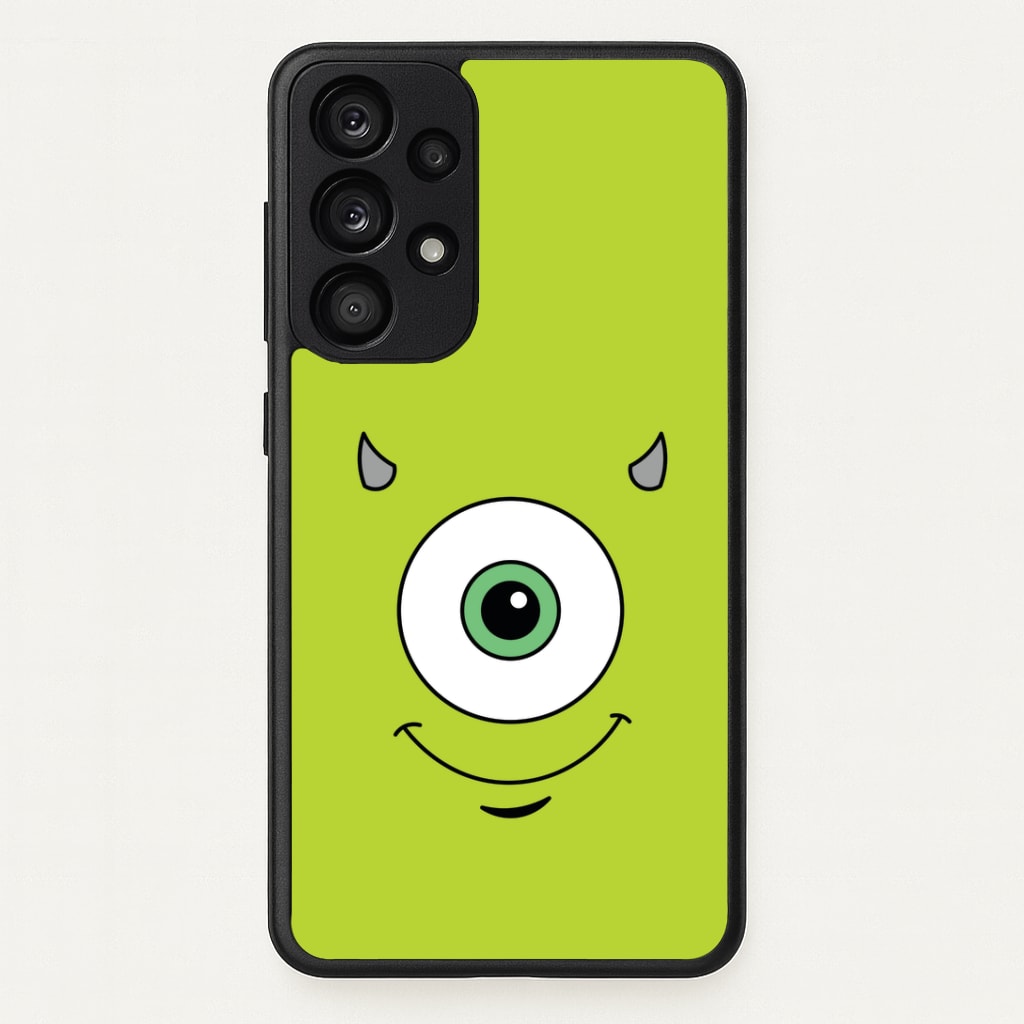 Green Monster Face Phone Case
