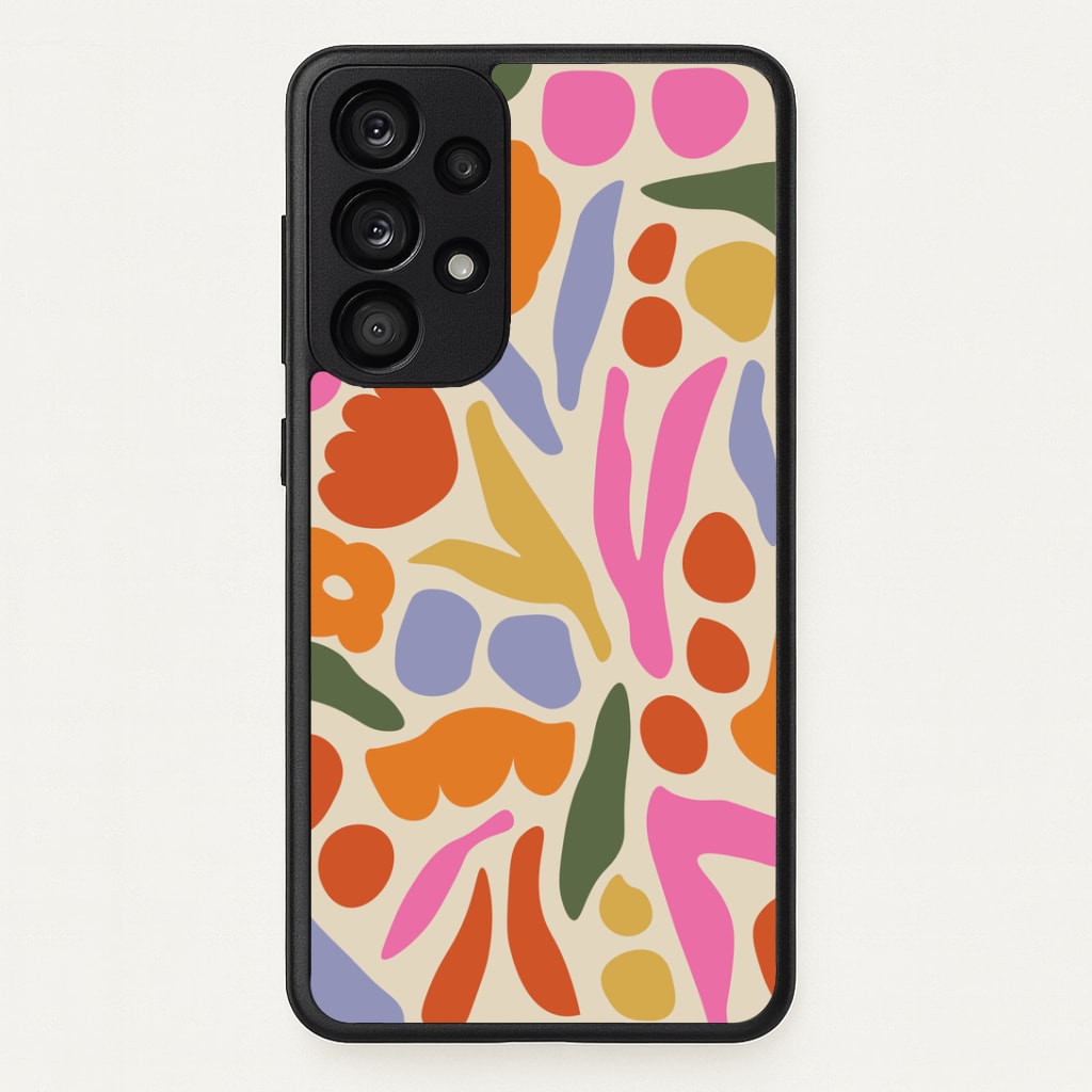 Abstract Floral Pattern - Floral Phone Case
