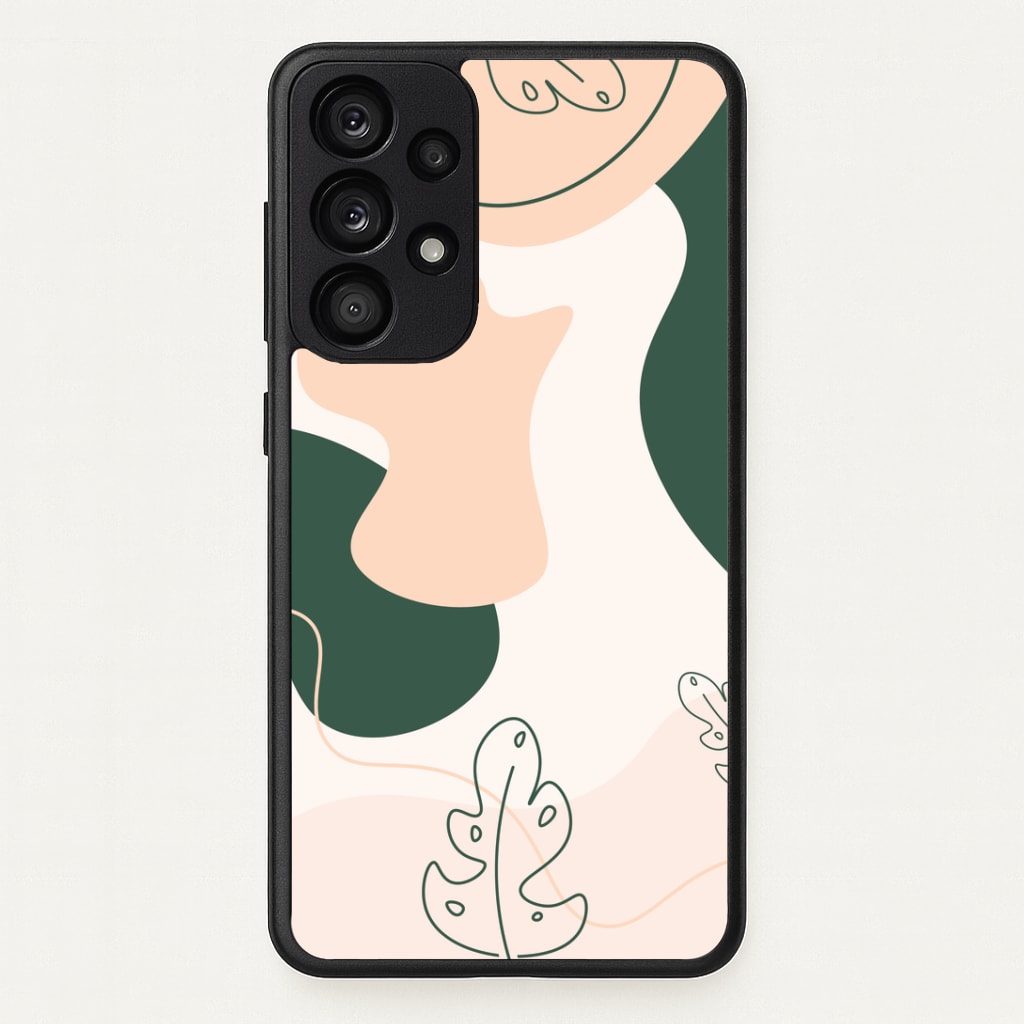 Abstract Leafs - Floral Phone Case