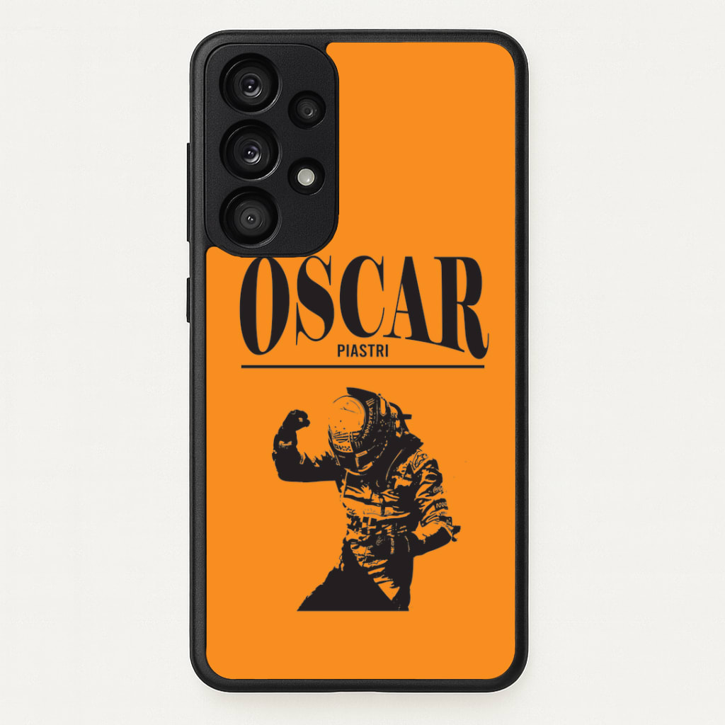 Oscar Orange And Black Phone Case