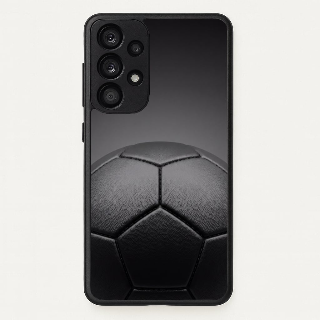 Black Football Phone Case