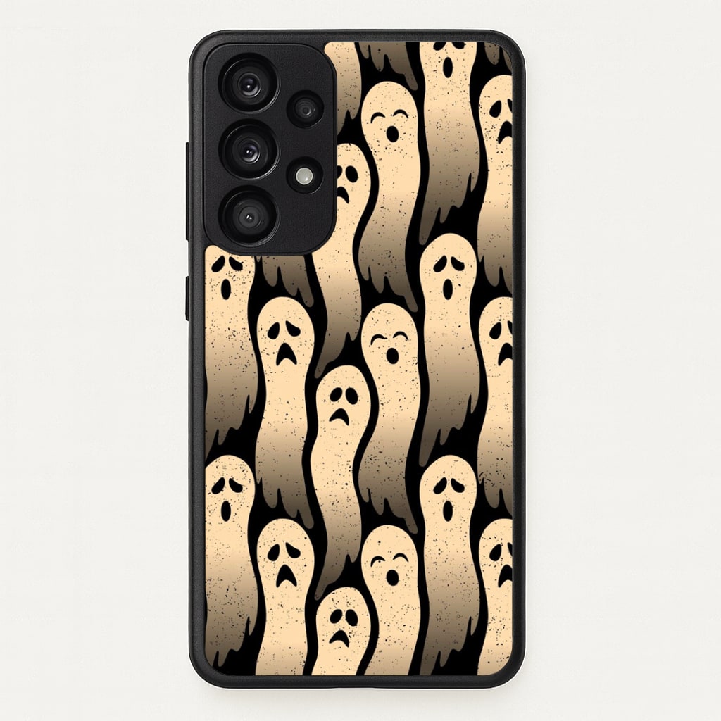 Vintage Wriggly Ghost Pattern Phone Case